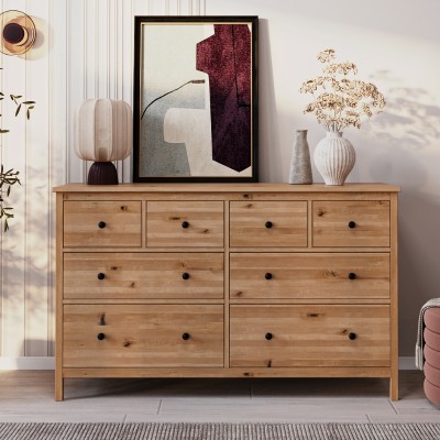 Dębowa komoda SCANDIC 8s dziki dąb