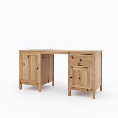 Dębowe biurko SCANDIC dziki dąb