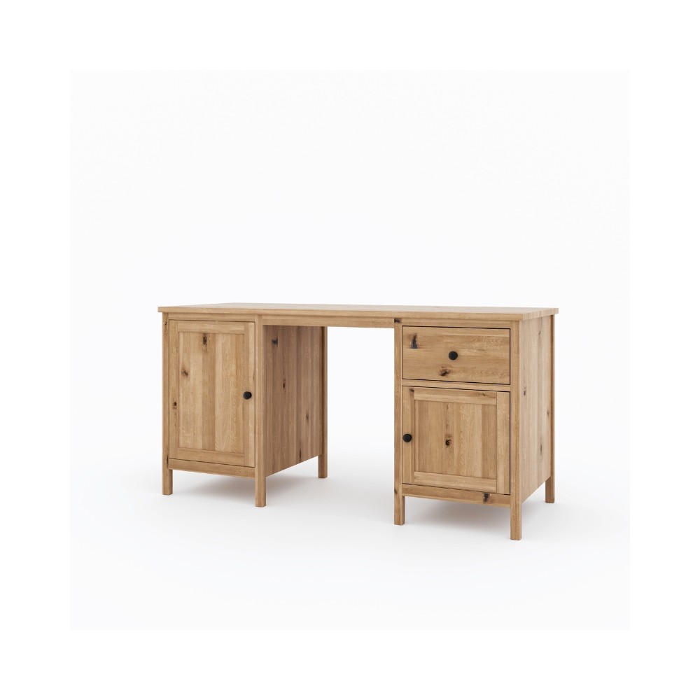 Dębowe biurko SCANDIC dziki dąb