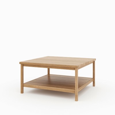 Dębowa ława SCANDIC – lity dąb, lakierowana, polska produkcja