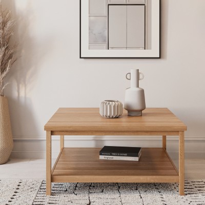 Dębowa ława SCANDIC – lity dąb, lakierowana, polska produkcja