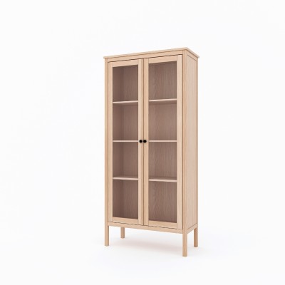 Bukowa witryna w stylu skandynawskim Scandic 2d