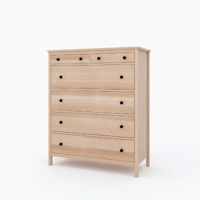 Bukowa komoda w stylu skandynawskim Scandic 6s