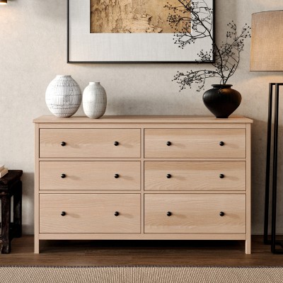 Bukowa komoda w stylu skandynawskim Scandic 6s
