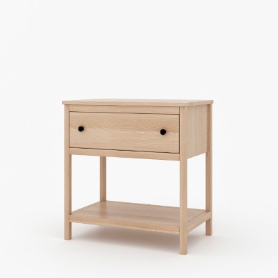 Bukowa wyspa kuchenna, komoda SCANDIC