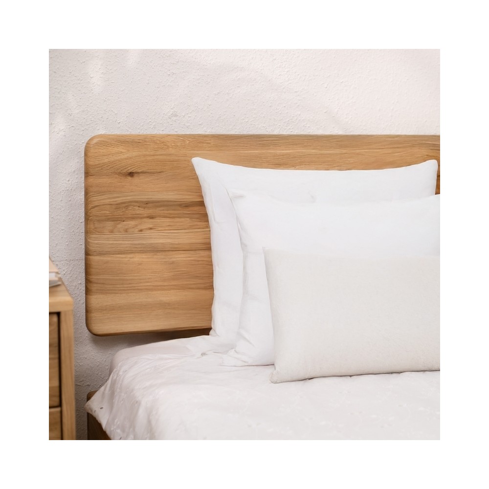 Łóżko dębowe NELSON dziki dąb