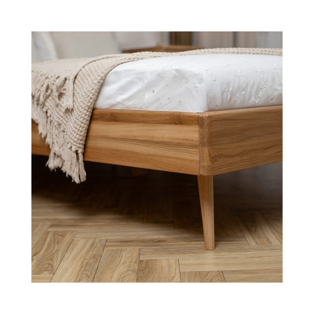 Łóżko dębowe NELSON