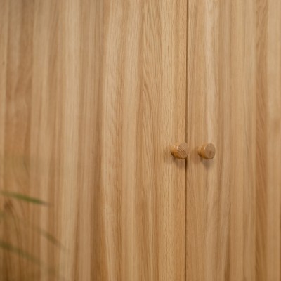 Komoda Oslo 2D+3 – duża dębowa, lakierowana, polska manufaktura