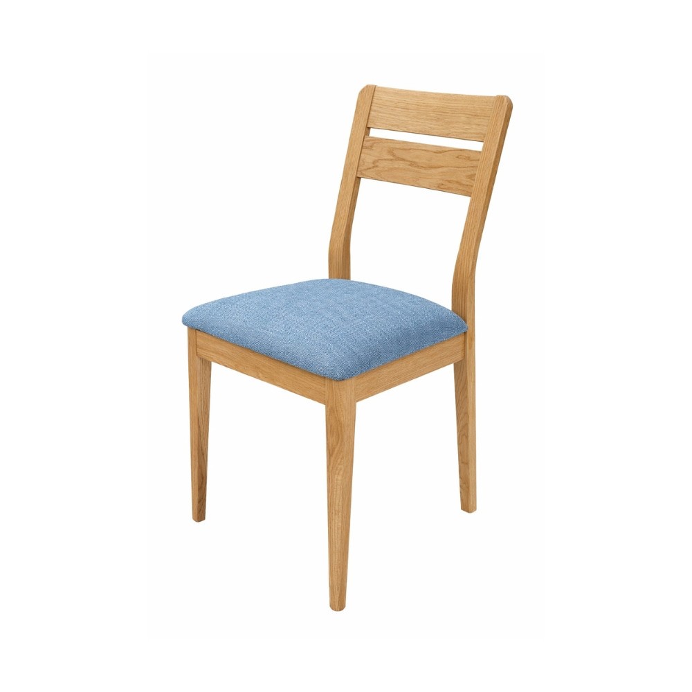 Krzesło dębowe z tapicerowanym siedziskiem MKR-35 | Meble z dębu