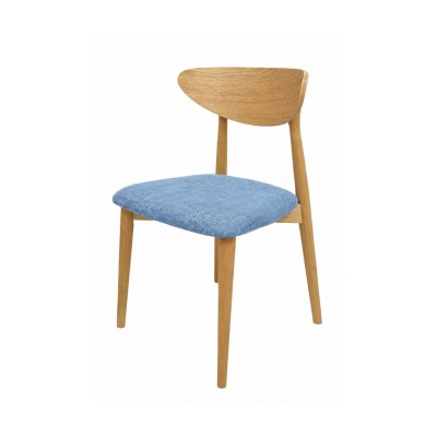 Krzesło dębowe tapicerowane MKR-46 | Polska produkcja