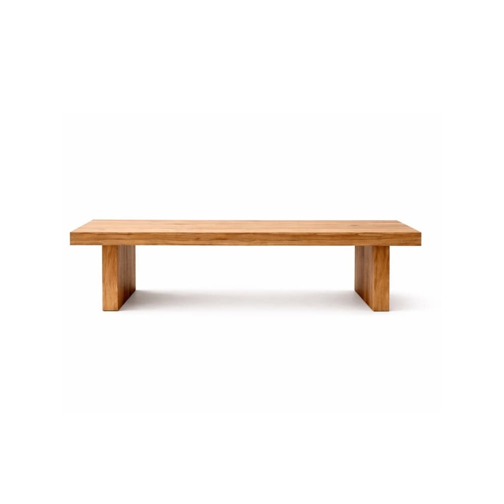 Ława dębowa TRIO | Nowoczesna ława z litego dębu