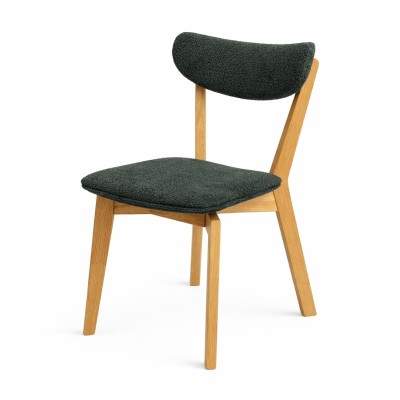 Krzesło dębowe tapicerowane MKR-25 | Polska produkcja