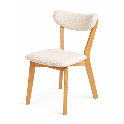 Krzesło dębowe tapicerowane MKR-25 | Polska produkcja