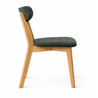 Krzesło dębowe tapicerowane MKR-25 | Polska produkcja