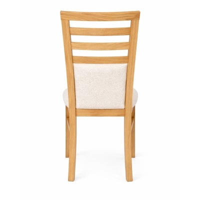 Krzesło dębowe tapicerowane MKR-28 | Klasyczny styl