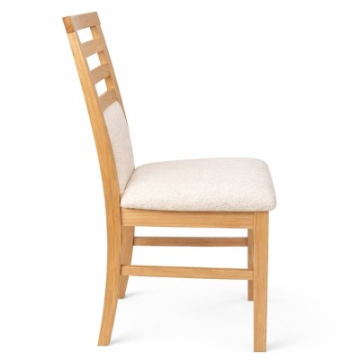 Krzesło dębowe tapicerowane MKR-28 | Klasyczny styl