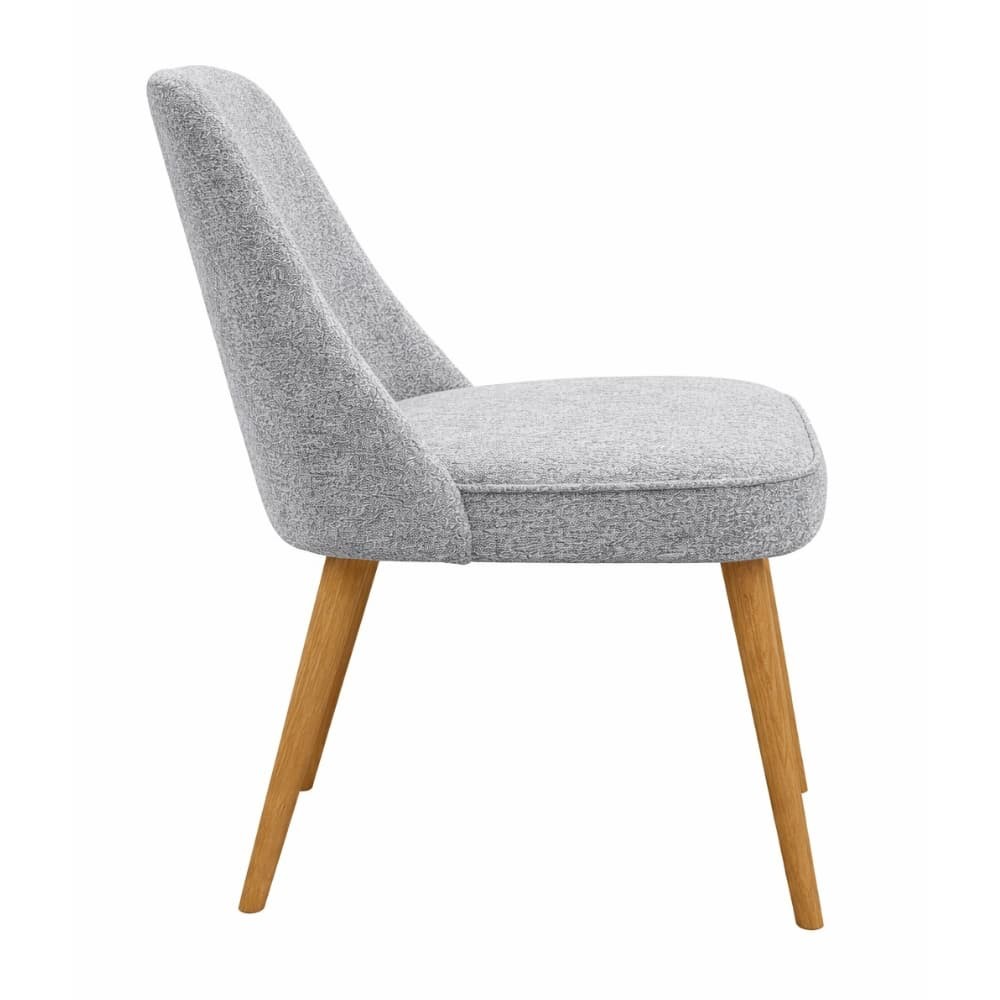 Fotel tapicerowany 892 | Dębowe nogi, polska produkcja