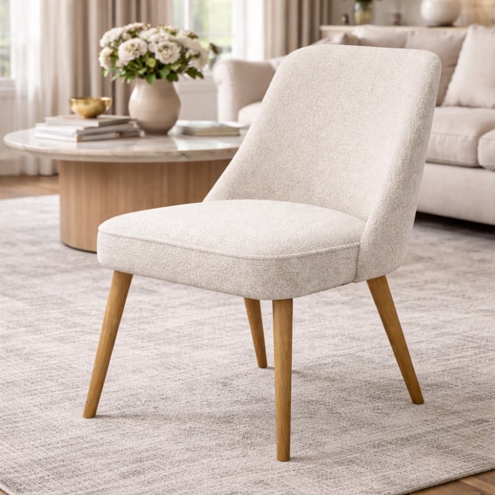 Fotel tapicerowany 892 | Dębowe nogi, polska produkcja