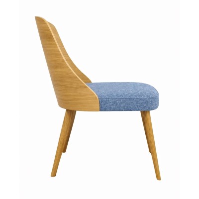 Krzesło tapicerowane MKR-47 | Sklejka dębowa