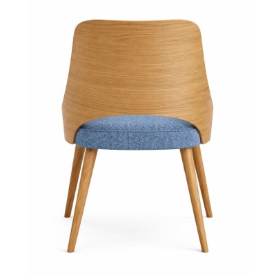 Krzesło tapicerowane MKR-47 | Sklejka dębowa