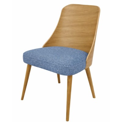 Krzesło tapicerowane MKR-47 | Sklejka dębowa