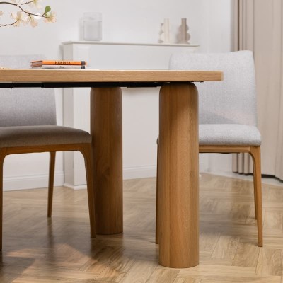 Krzesło dębowe tapicerowane M-896 | Polska produkcja