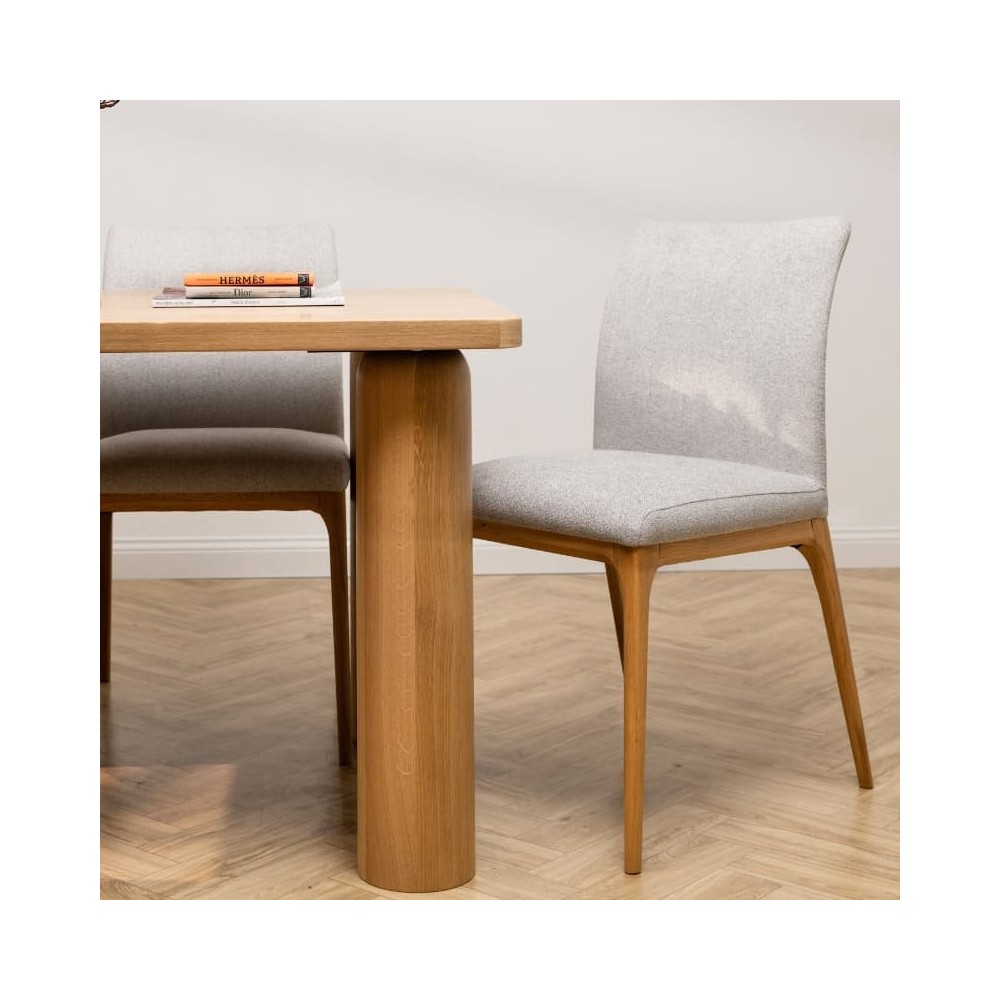 Krzesło dębowe tapicerowane M-896 | Polska produkcja