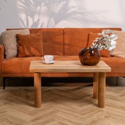 Ława dębowa JAPANDI – stolik kawowy z litego drewna