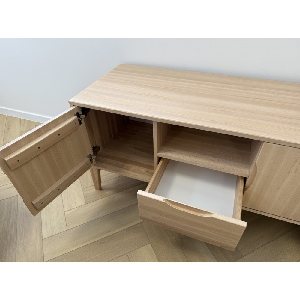 Komoda bukowa RETRO RTV powystawowa