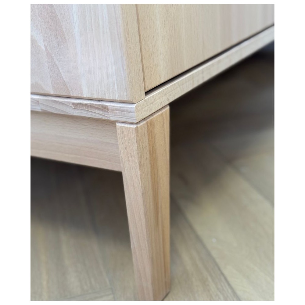 Komoda bukowa RETRO RTV powystawowa