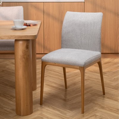 Krzesło dębowe tapicerowane M-896 | Polska produkcja