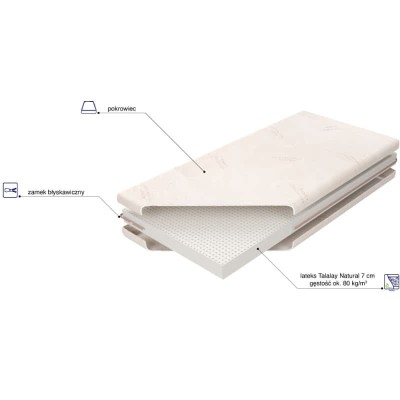 Materac dziecięcy Baby Talalay Natural