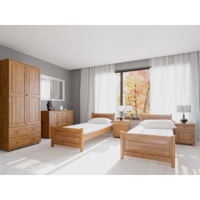 Szafka nocna sosnowa Classic Plus 4