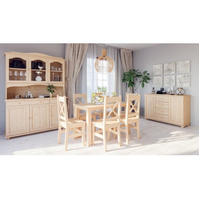Szafka nocna sosnowa Classic Plus 9
