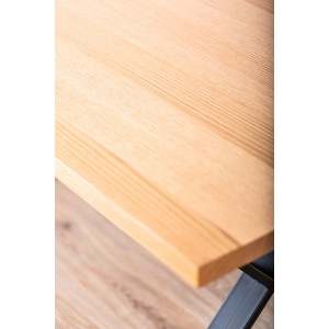 Stół drewniany na metalowych nogach Kobyłka 4