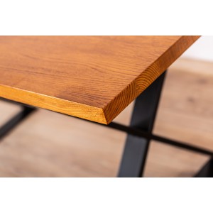 Stół drewniany na metalowych nogach Kobyłka 6