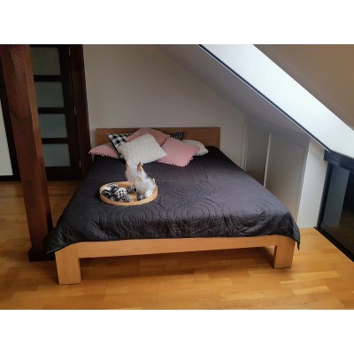 Łóżko drewniane bukowe LUNA 6