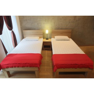 Łóżko drewniane dębowe TEKO 23