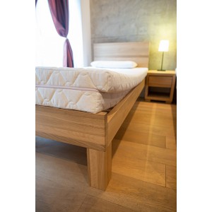 Łóżko drewniane dębowe TEKO 25