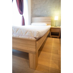 Łóżko drewniane dębowe TEKO 26