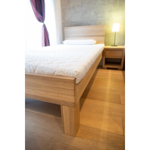 Łóżko drewniane dębowe TEKO 27