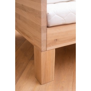 Łóżko drewniane dębowe TEKO 32