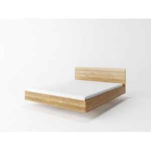 Łóżko drewniane dębowe ZEN lewitujące 0