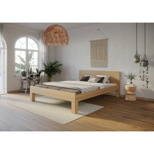 Łóżko drewniane dębowe TEKO