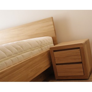 Łóżko drewniane dębowe ZEN lewitujące 7