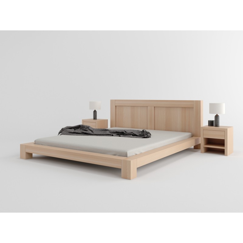 Łóżko drewniane bukowe ENZO