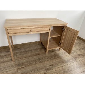 Bukowe biurko w stylu skandynawskim Scandic 1s + 1d 6