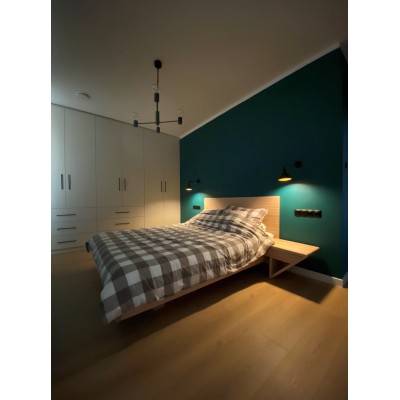 Szafka nocna bukowa ZEN z szufladką prawa