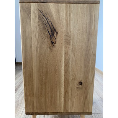 Dębowa komoda Nelson, dziki dąb 4s