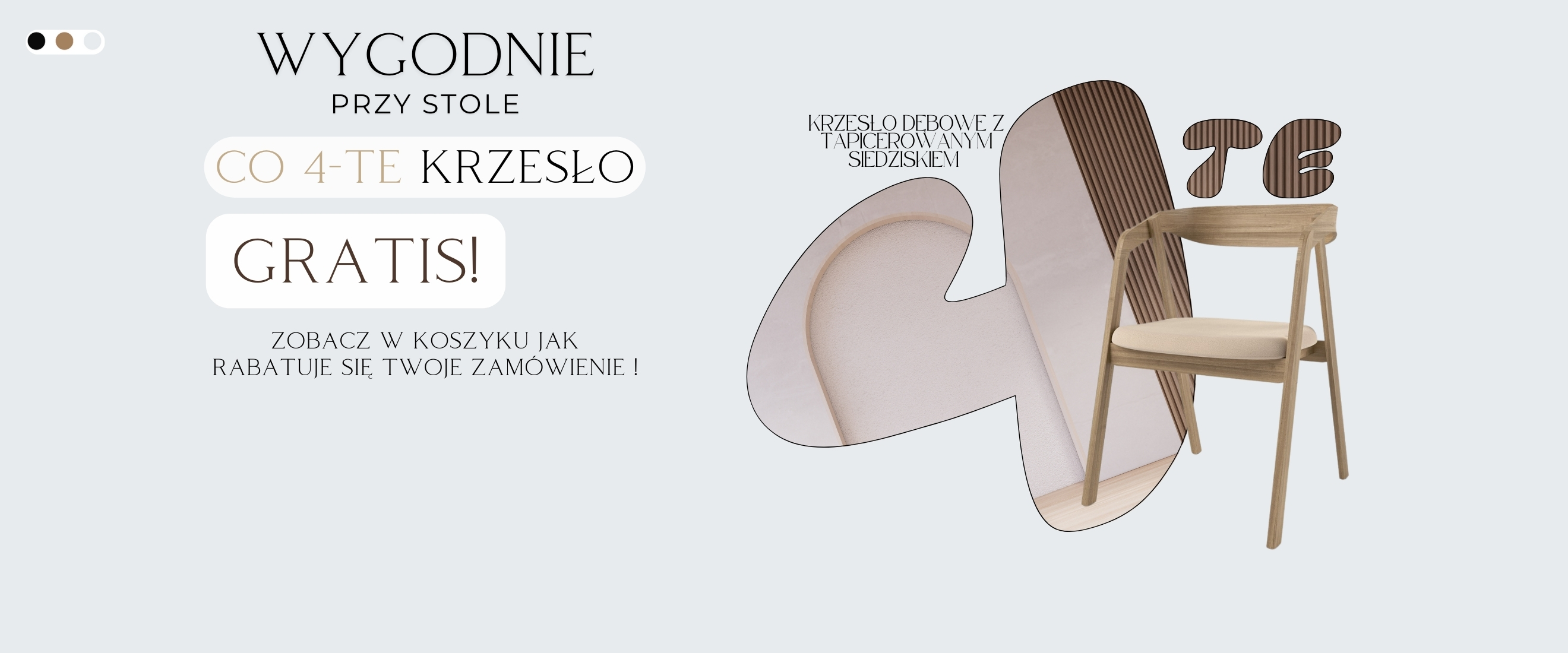  Krzesła gratis !